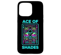 Ace of Shades Vaporwave Playa Estética Retro Carcasa para iPhone 15 Pro MAX