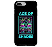 Ace of Shades Vaporwave Playa Estética Retro Carcasa para iPhone 7 Plus/8 Plus