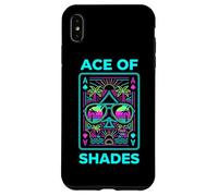 Ace of Shades Vaporwave Playa Estética Retro Carcasa para iPhone XS MAX