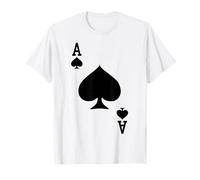 Ace of Spades - Juego de Cartas para Disfraz de Grupo de Halloween Camiseta