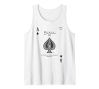 Ace of Spades Playing Card Easy Halloween Group Costume Camiseta sin Mangas