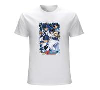 Ace of The Diamond Anime T-Shirt White Mens tee Unisex Shirt M