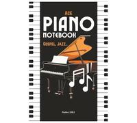 Ace Piano Notebook. Comes with all Major scales, Minor scales, 251 Progressions, Cycle of 5th/4th chart and more. The All-in-one Notebook, For both ... musicians, Songwriters, Journaling etc...
