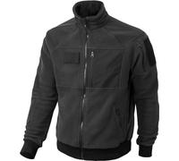 ACE Schakal Chaqueta Polar - Forro Polar táctico con Cierre de Gancho y Bucle - para Airsoft, Paintball, Trekking y Outdoor - Negro - XXL