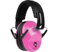 ACE SHH .! Defensores del oído para bebés y niños | Protección auditiva para niños de 2+ | Banda para la cabeza y audífonos acolchados | Compacto, ajustable, cómodo | Rosado