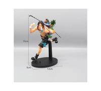 (Ace sin caja) Bandai One Piece Figura Luffy Tres Hermanos 3 piezas/Set de Sabo Ace Luffy Anime Modelo