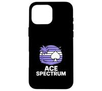 Ace Spectrum Lowkey Pride - Bandera asexual LGBTQ+ unisex Carcasa para iPhone 16 Pro Max