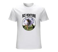 Ace Ventura Pet Detective Tutu Ballet Men's T-Shirt Jim Carrey Comedy Movie tee White XL