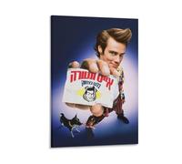 Ace Ventura - Póster de comedia de detective de mascotas y película divertida (2) pósteres artísticos de pared para decoración del hogar, lienzo, 20 x 30 cm