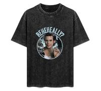 Ace Ventura Reheheally Heather T-Shirt Graphic Printed tee Shirt Mens Black Shirt 3XL