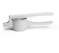 Acea - Prensador de patatas de plástico gris con 3 discos intercambiables