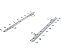 ACEBIKES Flexi Rail Juego de rieles de transporte, plata