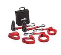 ACEBIKES Ratchet Pro - Juego de 2 correas tensoras de trinquete