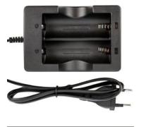 ACEBOTT Explorer Series QD001, kit de coche robot inteligente, ESP32, control multimodo con seguimiento de línea y evitación de obstáculos, 4 ruedas (AD116 Dual Charger for 18650/26650 Recargable)