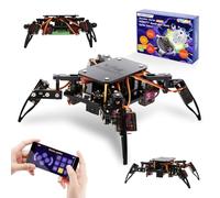 ACEBOTT STEM Robotics Science Kits for Adults, ESP8266 Spider Robot Building Kit, App Remote Control, Walking Crawling Fun Educational Toy for 12 + Year Old Boys, Girls, Teens, Adults Unique Gifts