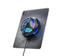 ACEDAYS Enfriador magnético para iPad, Enfriador de Tableta para iPad/Surface Pro/Samsung Tab, radiador Universal con Pantalla de Temperatura para Juegos móviles, transmisión en Vivo Tiktok (Verde