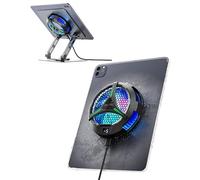 ACEDAYS Enfriador magnético para iPad, Enfriador de Tableta para iPad/Surface Pro/Samsung Tab, radiador Universal con Pantalla de Temperatura para Juegos móviles, transmisión en Vivo de Tiktok