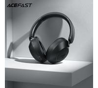 ACEFAST Original H3 30dB ANC auriculares inalámbricos con Bluetooth con reducción de ruido estéreo HiFi música deporte auriculares plegables con micrófono HD Black