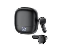 ACEFAST W2 ANC 35dB cancelación de ruido auriculares inalámbricos Bluetooth 5,4 con 4 micrófonos música deportes auriculares ENC reducción de llamadas Black