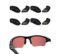 Acefrog 2 pares de almohadillas de nariz mejoradas para Oakley Flak 2.0 OO9295, Flak Jacket, Half Jacket 2.0 OO9144, Half Jacket XLJ, Flak Draft, Flak Beta Sunglass, Repuesto de pieza de nariz a