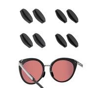 Acefrog 2 pares de almohadillas de nariz mejoradas para Oakley Top Knot OO9434 OX3238, HSTN, Side Swept OO9445, Spindrift OO9474 OX8176, Wildrye, Sielo Sunglass, repuesto de pieza de nariz a presión