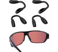 Acefrog 4 almohadillas de nariz mejoradas para gafas de sol Oakley Split Shot OO9416, Crossrange OO9371, Targetline OO9397 OO9398, repuesto de pieza de nariz a presión, almohadilla de nariz
