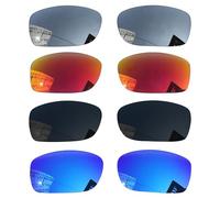 Acefrog 4 pares de lentes de repuesto polarizadas para Oakley Fives Squared (4+1)² OO9238, ajuste perfecto, inastillable, antiarañazos, paquete económico