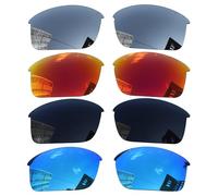 Acefrog 4 pares de lentes polarizados de repuesto para gafas de sol Oakley Bottle Rocket OO9164, ajuste perfecto, inastillable, antiarañazos, paquete económico
