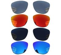 Acefrog 4 pares de lentes polarizados de repuesto para gafas de sol Oakley Frogskins OO9013, ajuste perfecto, inastillable, antiarañazos, paquete económico