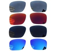 Acefrog 4 pares de lentes polarizados de repuesto para gafas de sol Oakley Fuel Cell OO9096, ajuste perfecto, inastillable, antiarañazos, paquete económico
