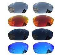 Acefrog 4 pares de lentes polarizados de repuesto para Oakley Straight Jacket 2007, ajuste perfecto, inastillable, antiarañazos, paquete económico