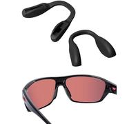 Acefrog Almohadillas de nariz mejoradas para gafas de sol Oakley Split Shot OO9416, Crossrange OO9371, Targetline OO9397 OO9398, 2 pares de repuesto de pieza de nariz a presión, almohadilla de nariz