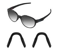 Acefrog Almohadillas de nariz mejoradas para gafas Oakley Metalink OX8153, Miter OX8154, bisel Cogswell OX8157, repuesto de pieza de nariz a presión, antideslizante, color negro