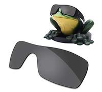 Acefrog Lentes de repuesto polarizadas con revestimiento AR de 1,4 mm de grosor para gafas de sol Oakley Batwolf OO9101