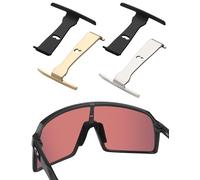 Acefrog Wicket de repuesto para gafas de sol Oakley Sutro OO9406 / Sutro Asian Fit OO9406A / Sutro S OO9462 - 2 piezas negro + dorado + plata