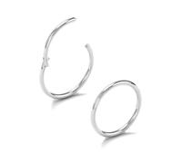 AceFun 20G piercing nariz,delgada anillo piercing nariz acero inoxidable Hoop Segmento articulado 9mm cartílago Helix Daith Tragus pendientes piercing cuerpo para las mujeres hombres anillos