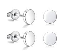 AceFun pendientes para mujer hombre titanio plata para mujer hombre 4mm helix trago piercing joyas delicados pequeños apilables conjunto joyas plateadas