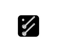 AceFun Piercing nariz titanio plata 20G nariz fina piercing 1 L forma sólido piercing nasal G23 2 piezas 1,5 mm 2 mm 2,5 mm 3 mm joyas brillantes para hombres mujeres