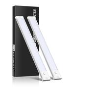 acegoo 12V LED Barra de Luz Interior 470lm Camper Iluminación Interior para Autocaravana, Camión, Caravana, Barco, con Interruptor Integral y Luz Nocturna Roja 4,5W 305mm (3000K)