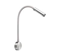 acegoo Luz de Lectura LED 12V Autocaravana con Cargador USB& Luz Nocturna Roja 4000K Lámpara de Pared Flexible Cuello de Cisne Regulable DC12-24V para Barco Caravana Camper Cabina Camión Camión