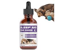 Aceirropy Ayuda para Dormir De Cachorros - Calmante para Cachorros | Gotas Naturales para Calmar La Ansiedad En Entrenamiento, Viajes Y Soledad