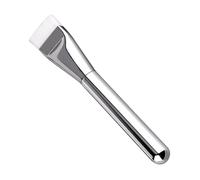 Aceirropy Brocha de maquillaje plana, base de maquillaje líquida, espátula de parte plana, almohadilla correctora ultrafina profesional para pulir, mezclar, rostro
