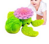 Aceirropy Figuras De Tortugas - Tortugas Que Brillan En La Oscuridad Impresas En 3D | Animales Articulados Coleccionables Juguete Antiestrés para Niños Decoración del Hogar Y Fiestas Cumpleaños