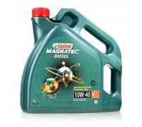 Aceite Para Motor De Auto Lubricante Magnatec Diesel 10W40 B4 4L CASTROL