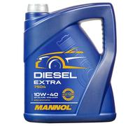 Aceite 5 Litro Mannol Diesel Extra 10W40 para Alfa Audi Citroen Lancia Mazda VW