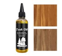 Aceite acondicionador de madera - Pulidor de suelos de madera dura de 100 ml | Restaurador de pasta de madera de restauración profunda | Aceite de teca no graso para el cuidado de la madera para mesa