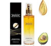 Aceite Acondicionador en Spray Hoegoas, Fortalecedor del Cuero Cabelludo y el Cabello, Acondicionador sin Enjuague, Champú Limpiador Reconfortante, Apto para Cabello con Frizz (1 Pcs)