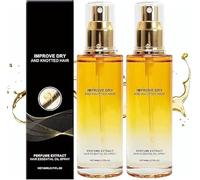 Aceite Acondicionador en Spray para el Cuero Cabelludo y el Cabello, Acondicionador Ligero sin Enjuague, Aceite Perfumado para el Cabello en Spray para Mujeres, Mejora la Sequedad y el Frizz para Todo