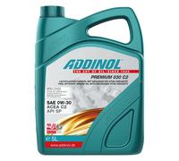 Aceite Addinol 0W-30 Premium 030 C2 5 Litro para Citroen Fiat Hyundai Kia Toyota