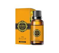 Aceite adelgazante, aceite de masaje abdominal, abdomen, tejido graso, aceite de masaje, aceite de masaje, aceite de 30 ml de aceite de romero (D, talla única)